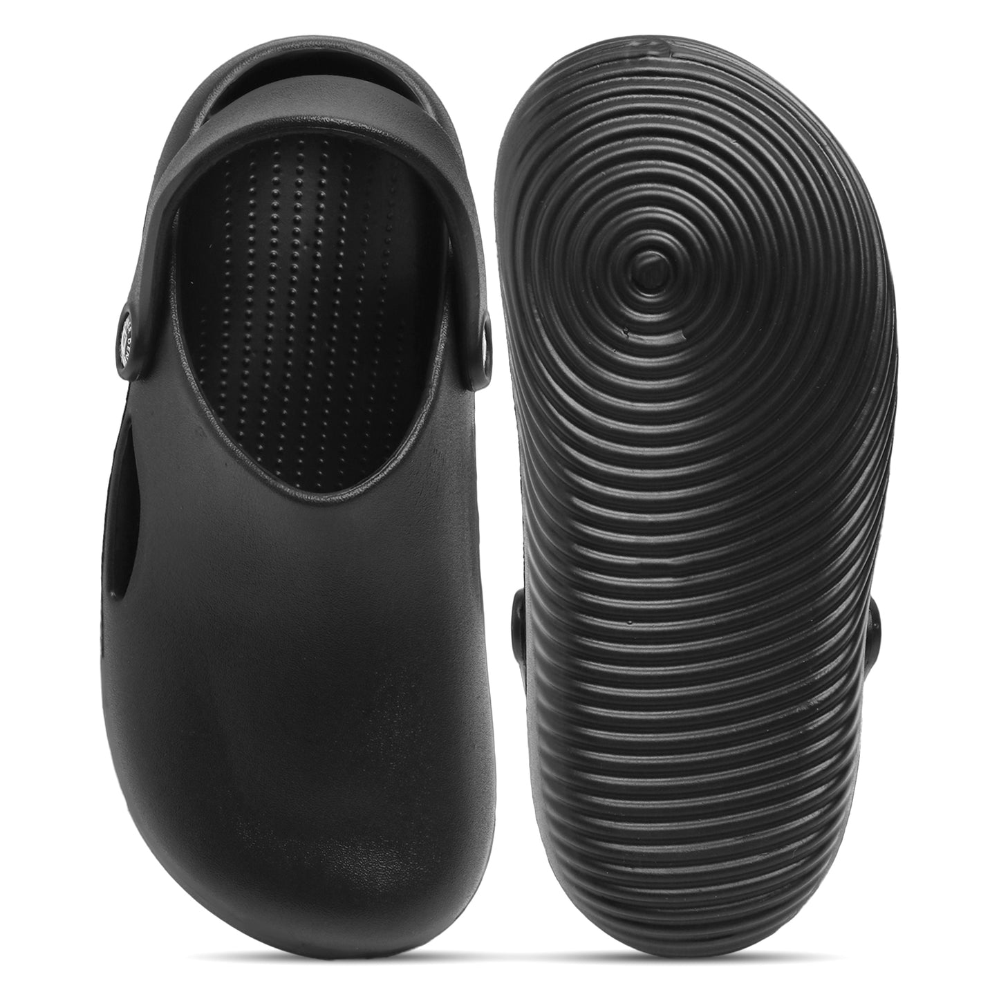 Classic Comfort Black Clogs