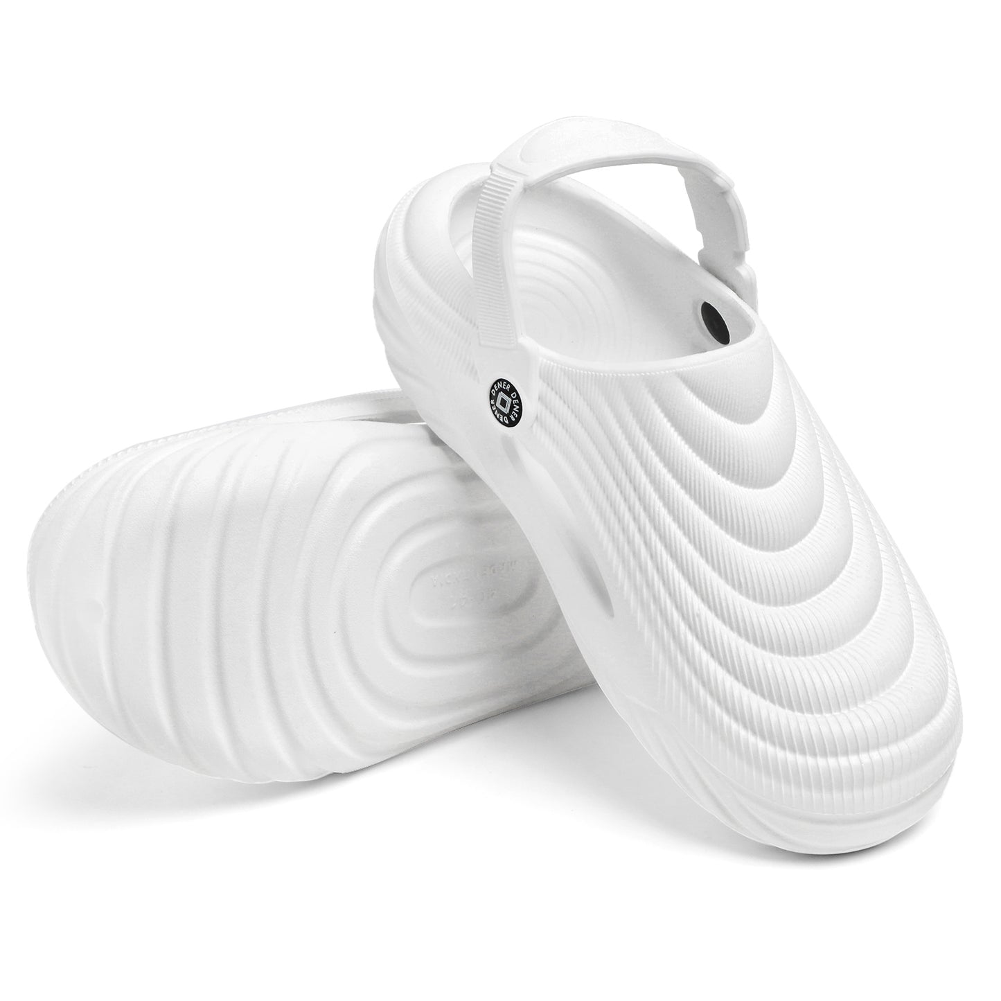Pure White Clogs