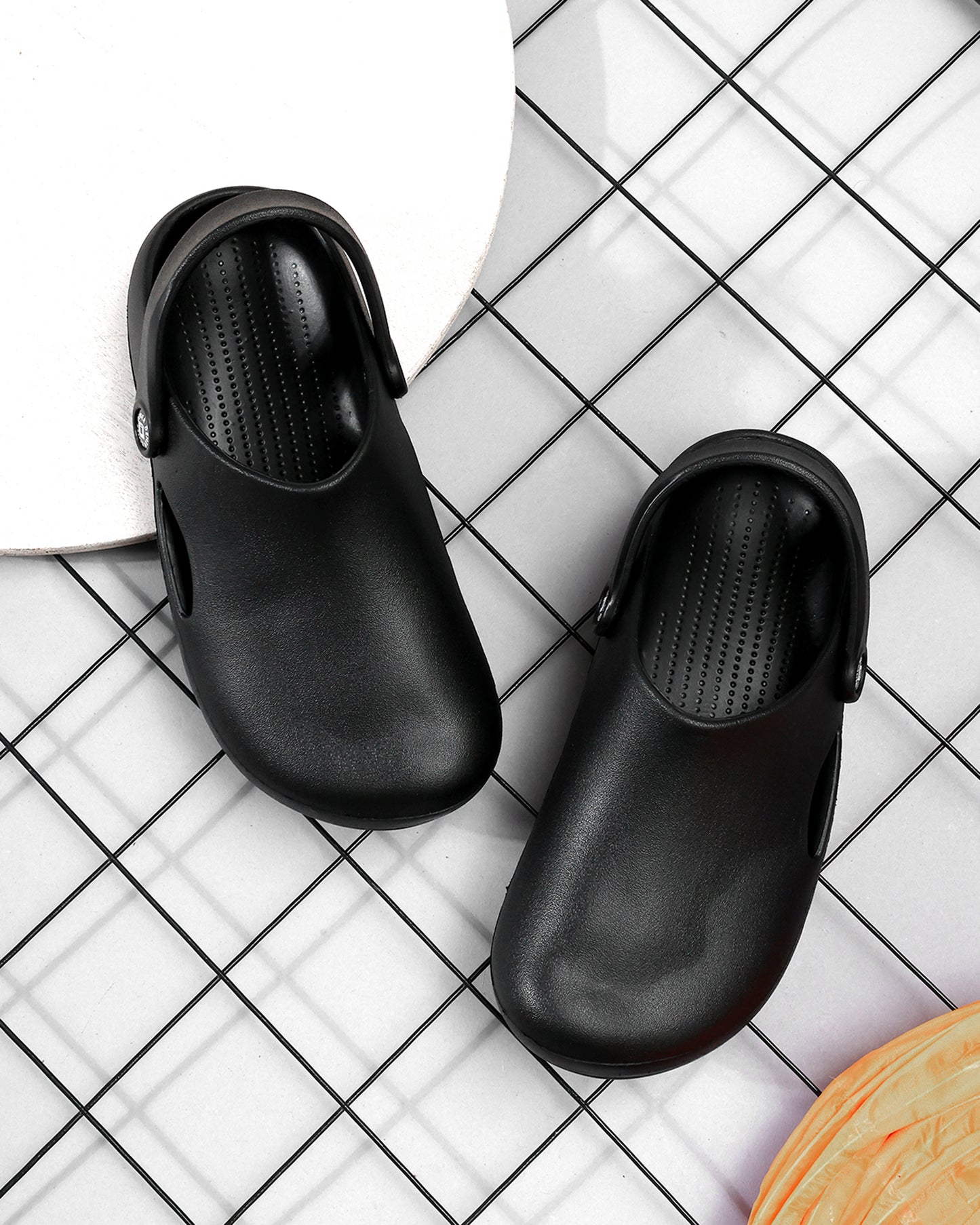 Classic Comfort Black Clogs