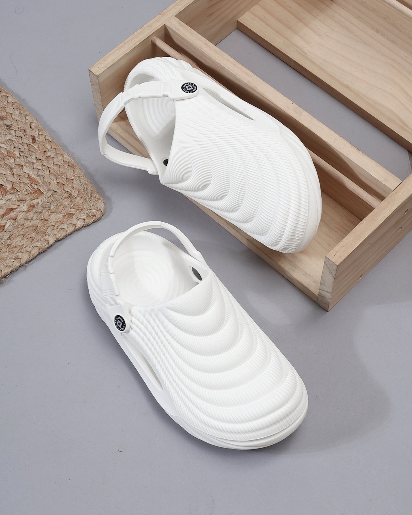 Pure White Clogs