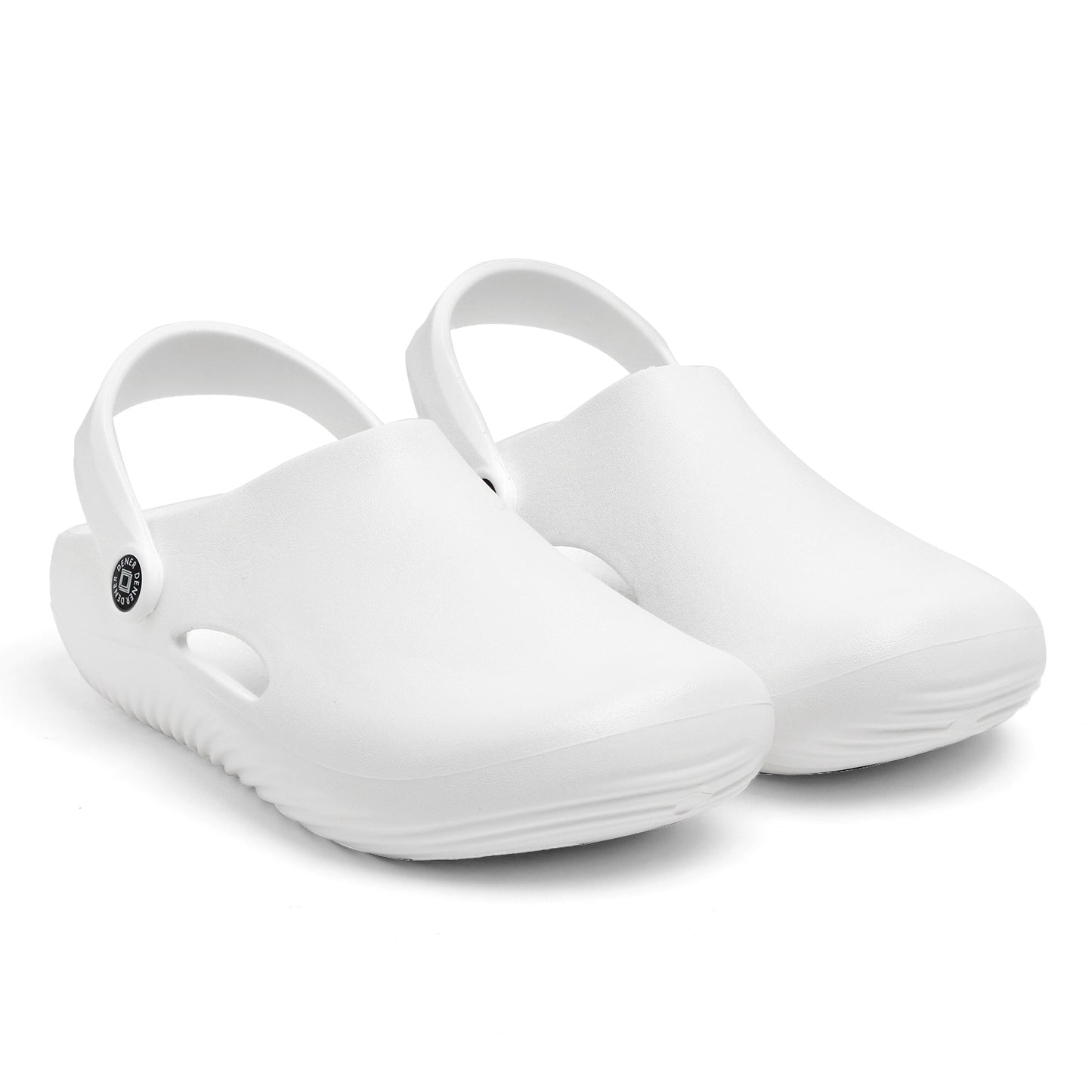 Classic Comfort Pure White Clogs