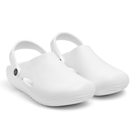 Classic Comfort Pure White Clogs