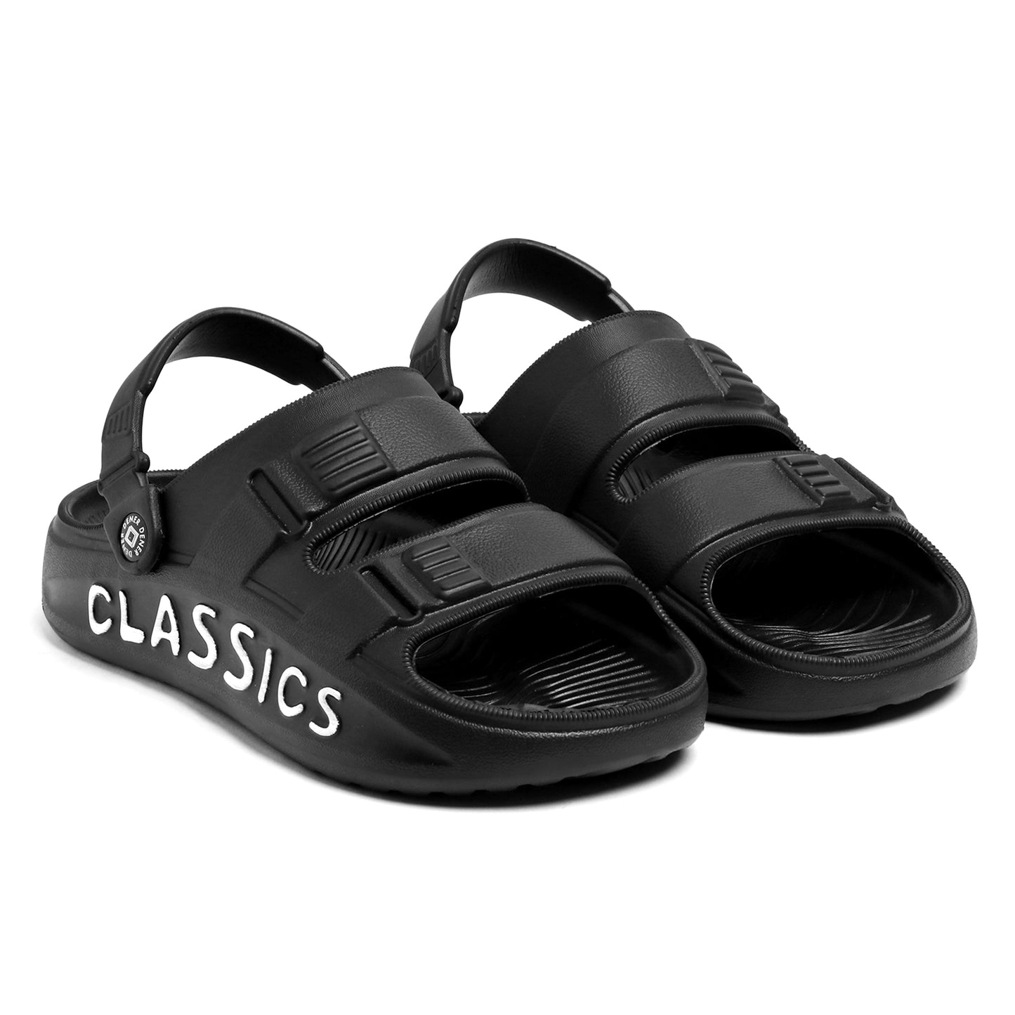 UrbanGrip Black Sport Slides