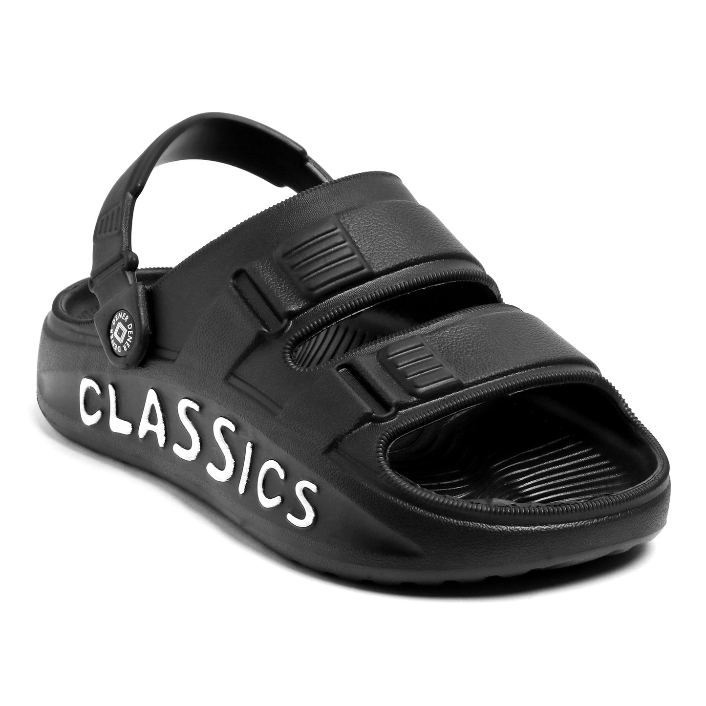 UrbanGrip Black Sport Slides