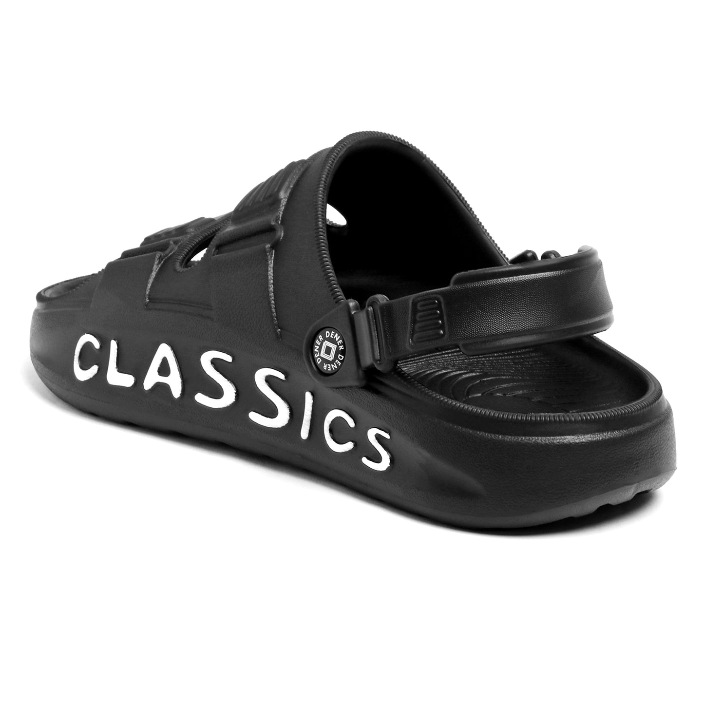 UrbanGrip Black Sport Slides
