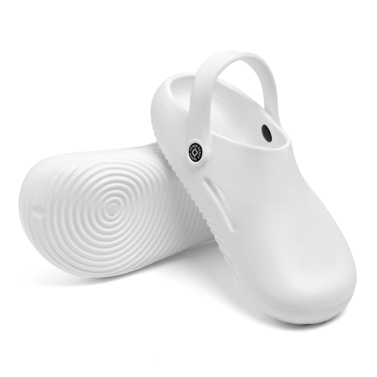 Classic Comfort Pure White Clogs